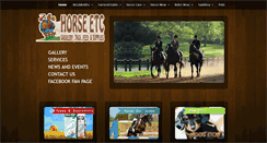 Desktop Screenshot of horseetc.co.za